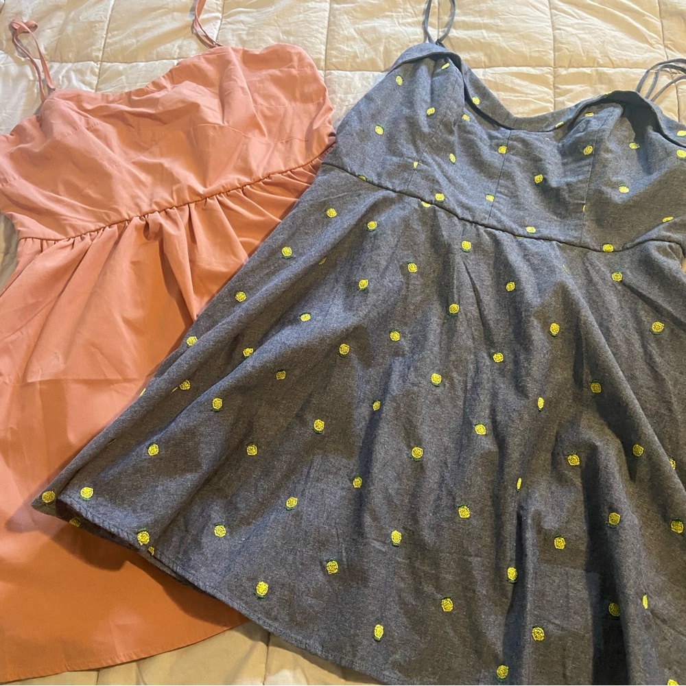 Bundle of Francesca’s A-Line sweetheart Neckline dresses